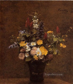 フラワーズ Painting - 野の花 花の画家 アンリ・ファンタン・ラトゥール